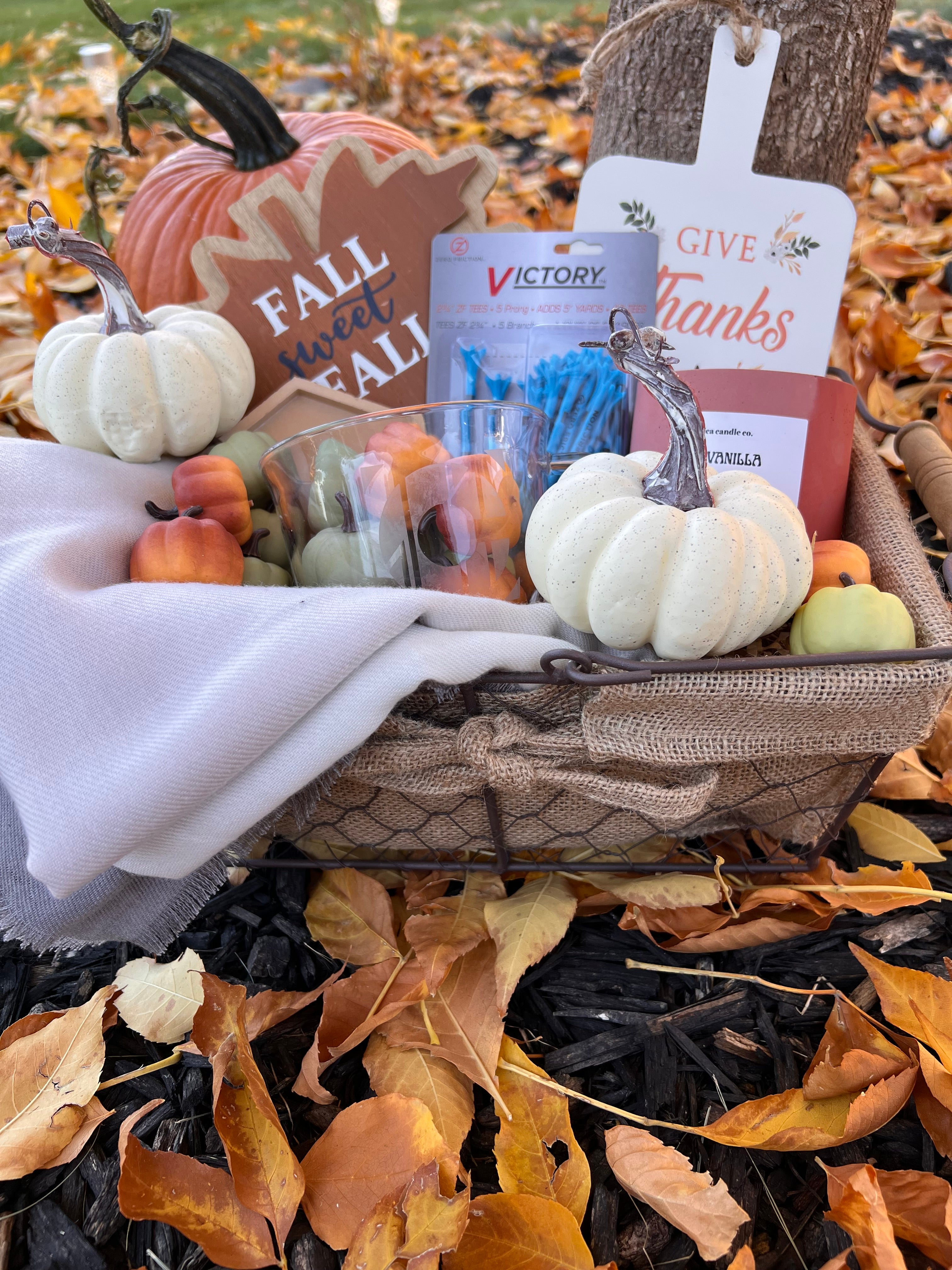 Fall Pumpkin Gift Basket | Groupon Goods